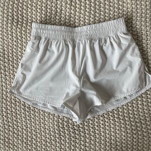 Aritzia Women's Athletic White Shorts